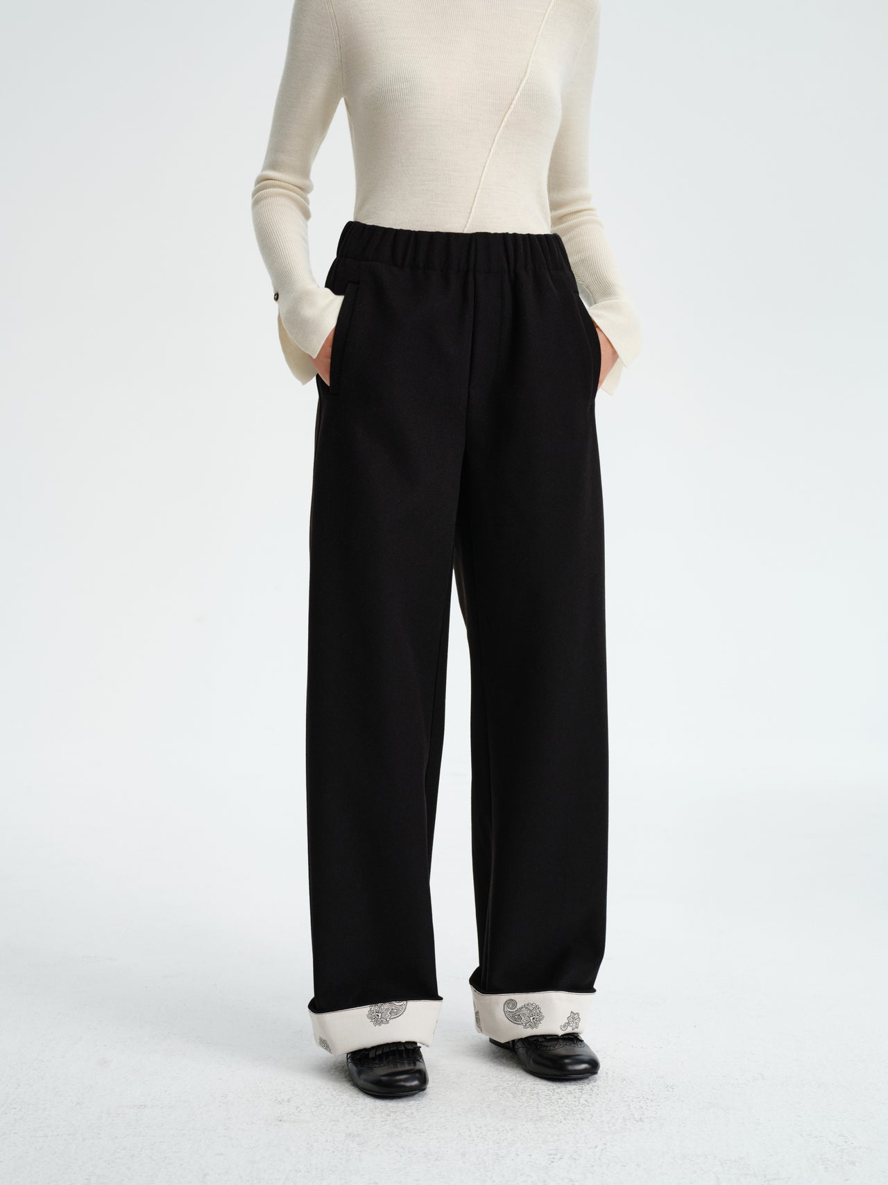 Orla Paisley Trousers