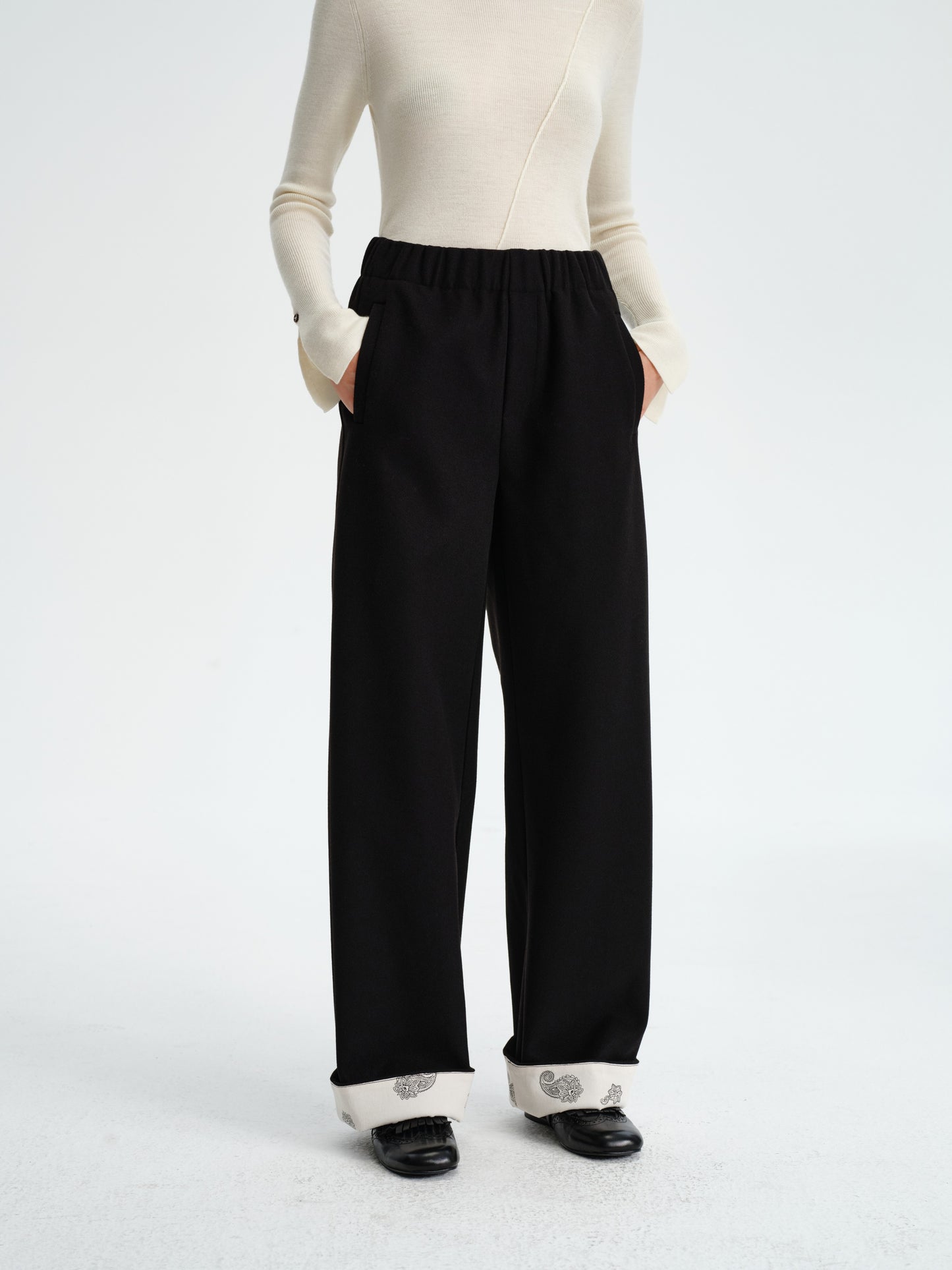 Orla Paisley Trousers