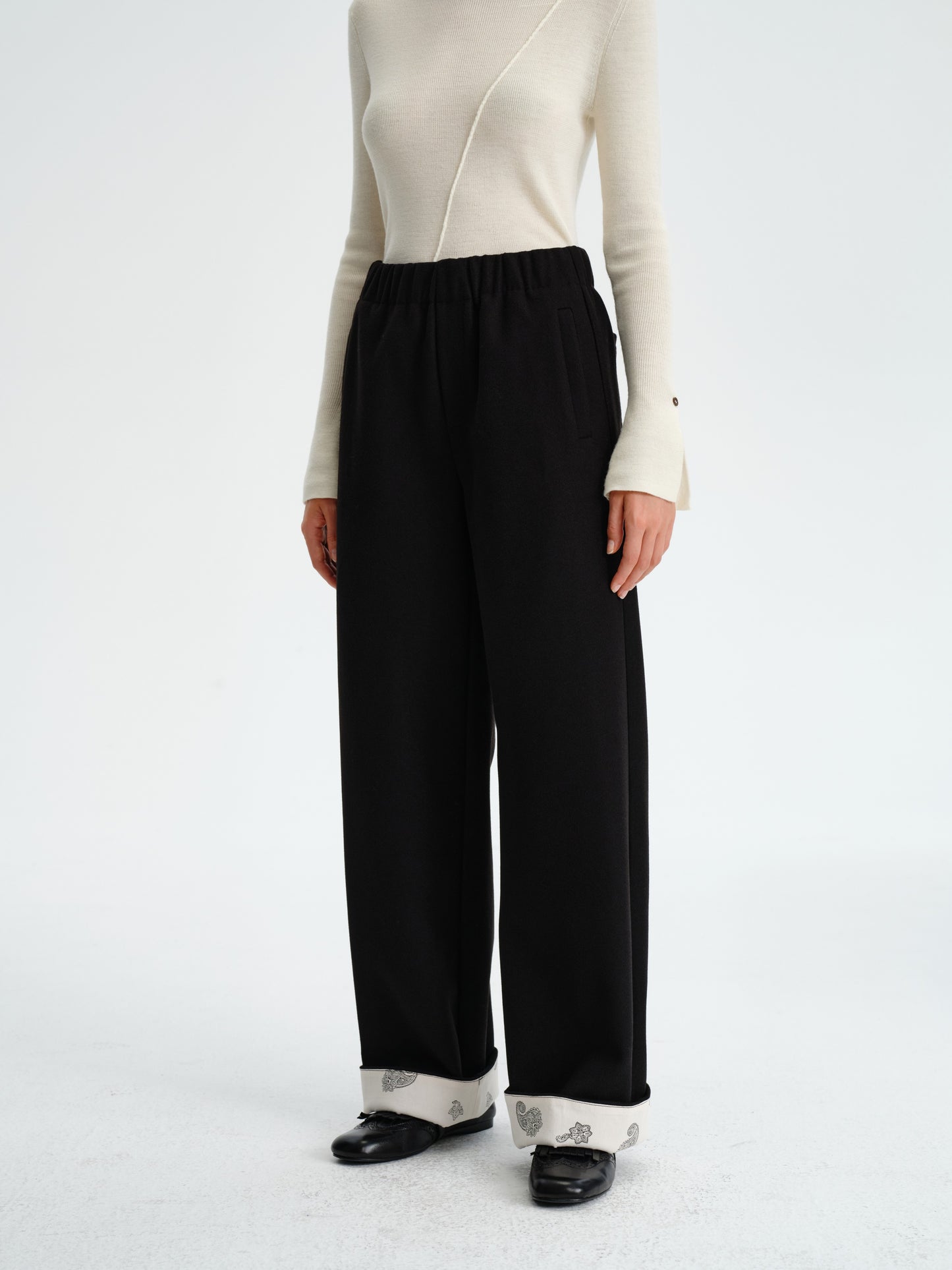 Orla Paisley Trousers