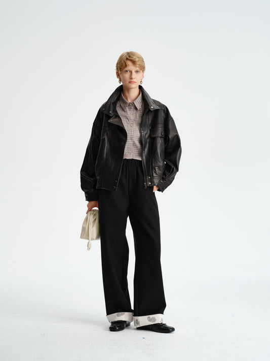 Fayro Bold Lambskin Jacket