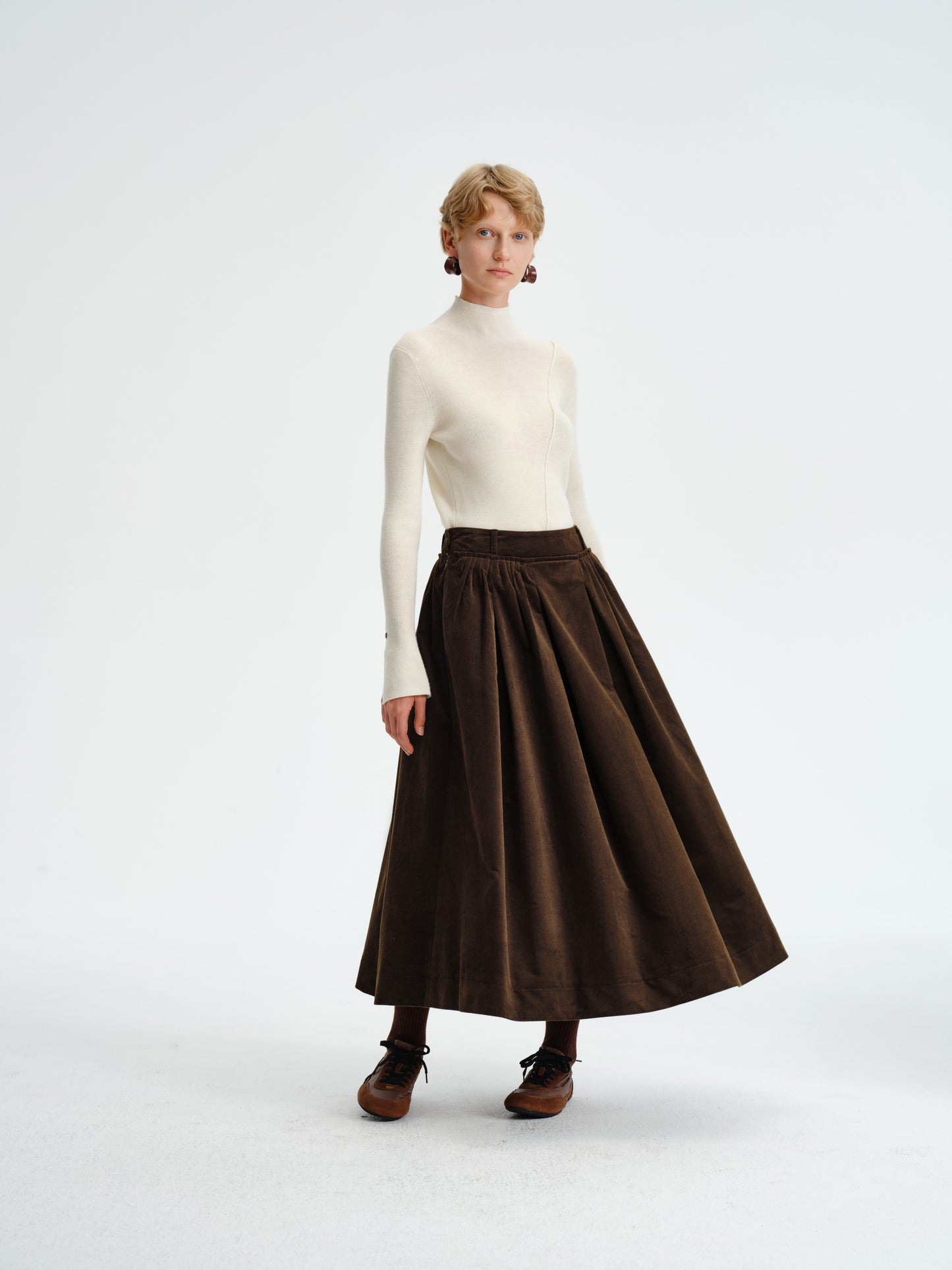 Aure Pleated Skirt