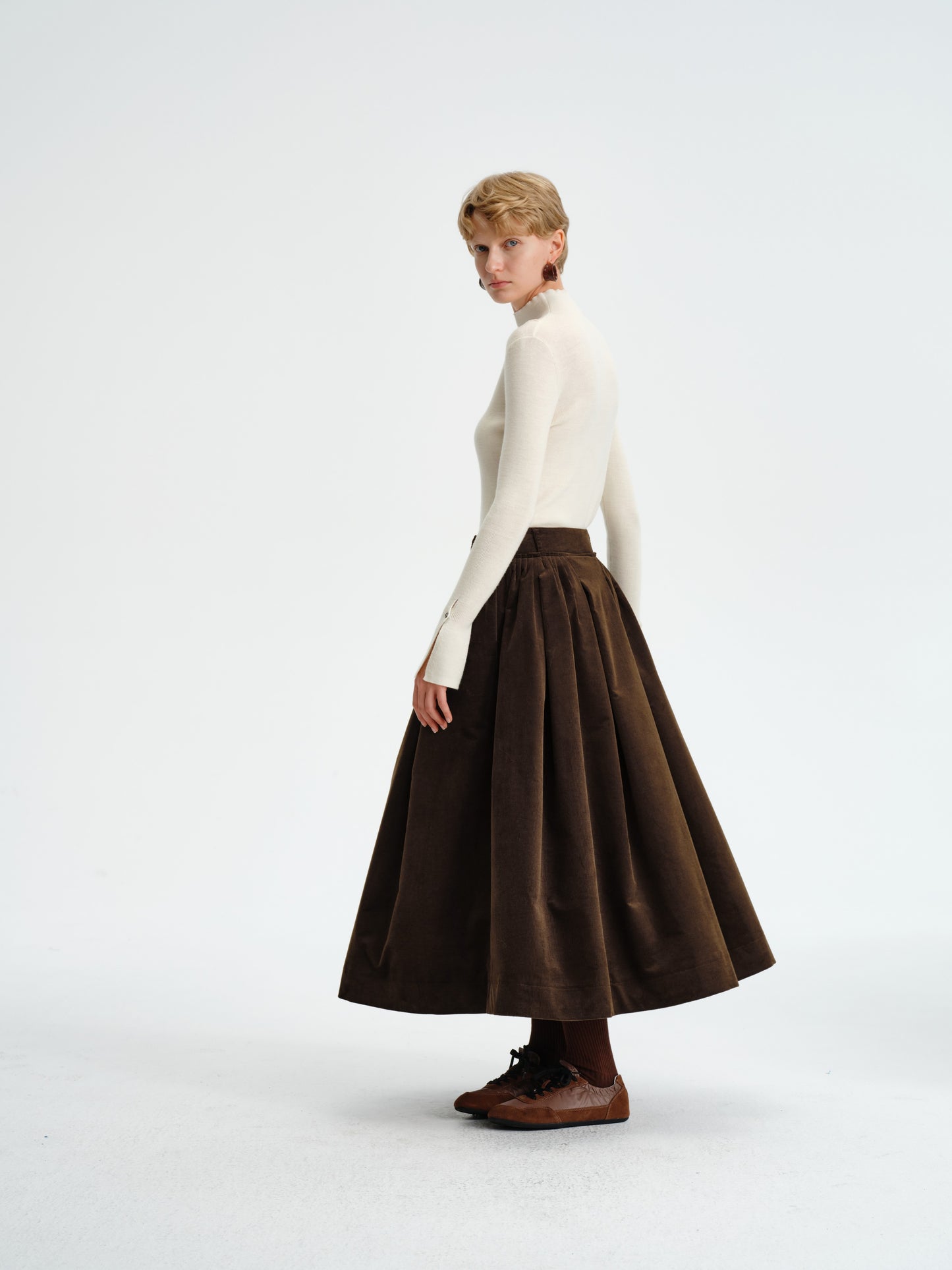 Aure Pleated Skirt