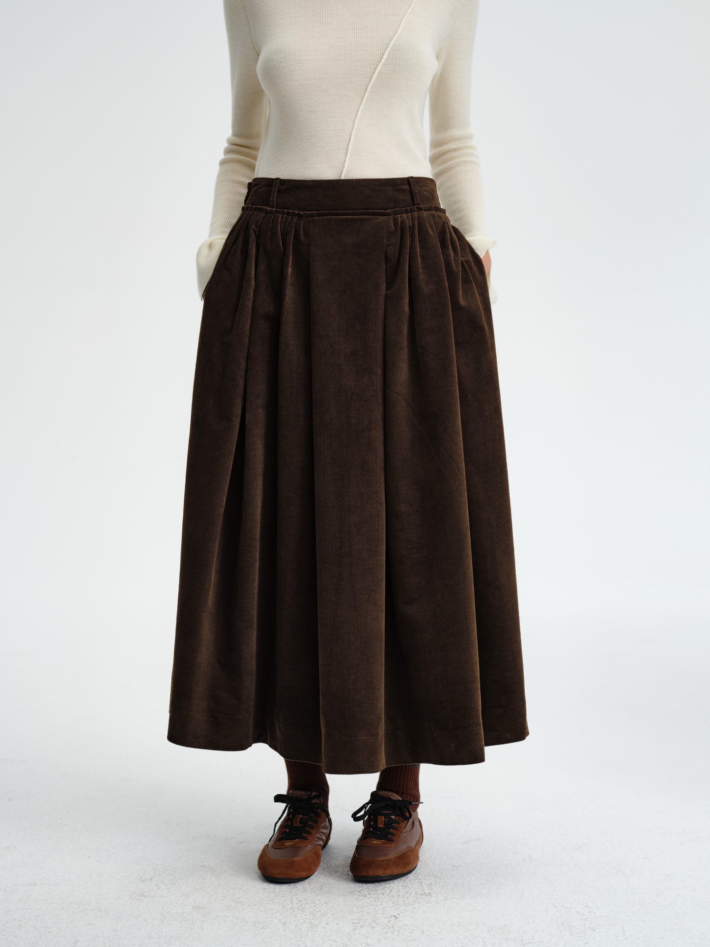 Aure Pleated Skirt