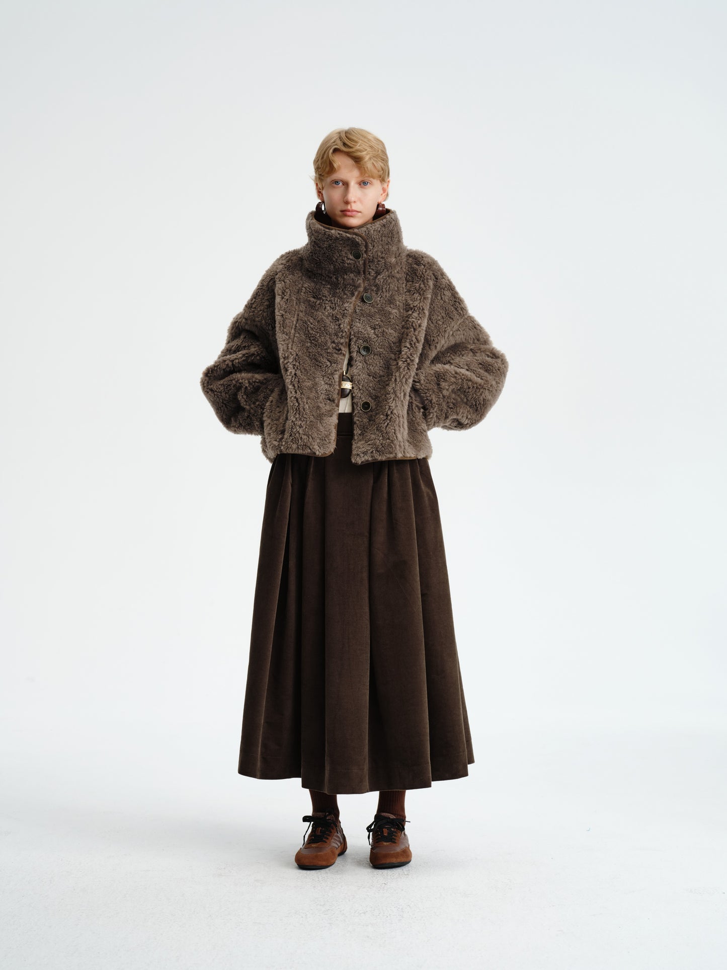 Aure Pleated Skirt