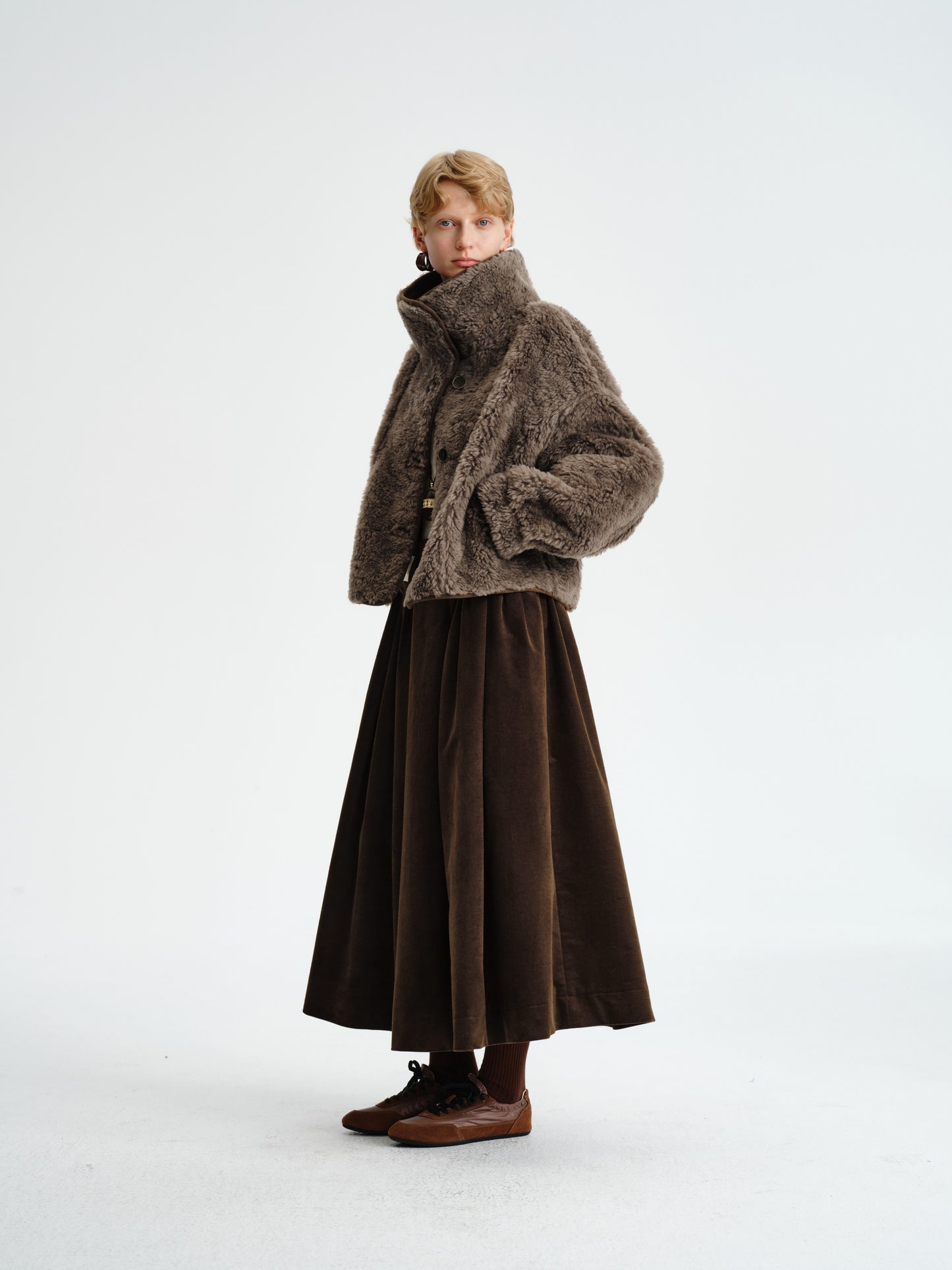 Aure Pleated Skirt