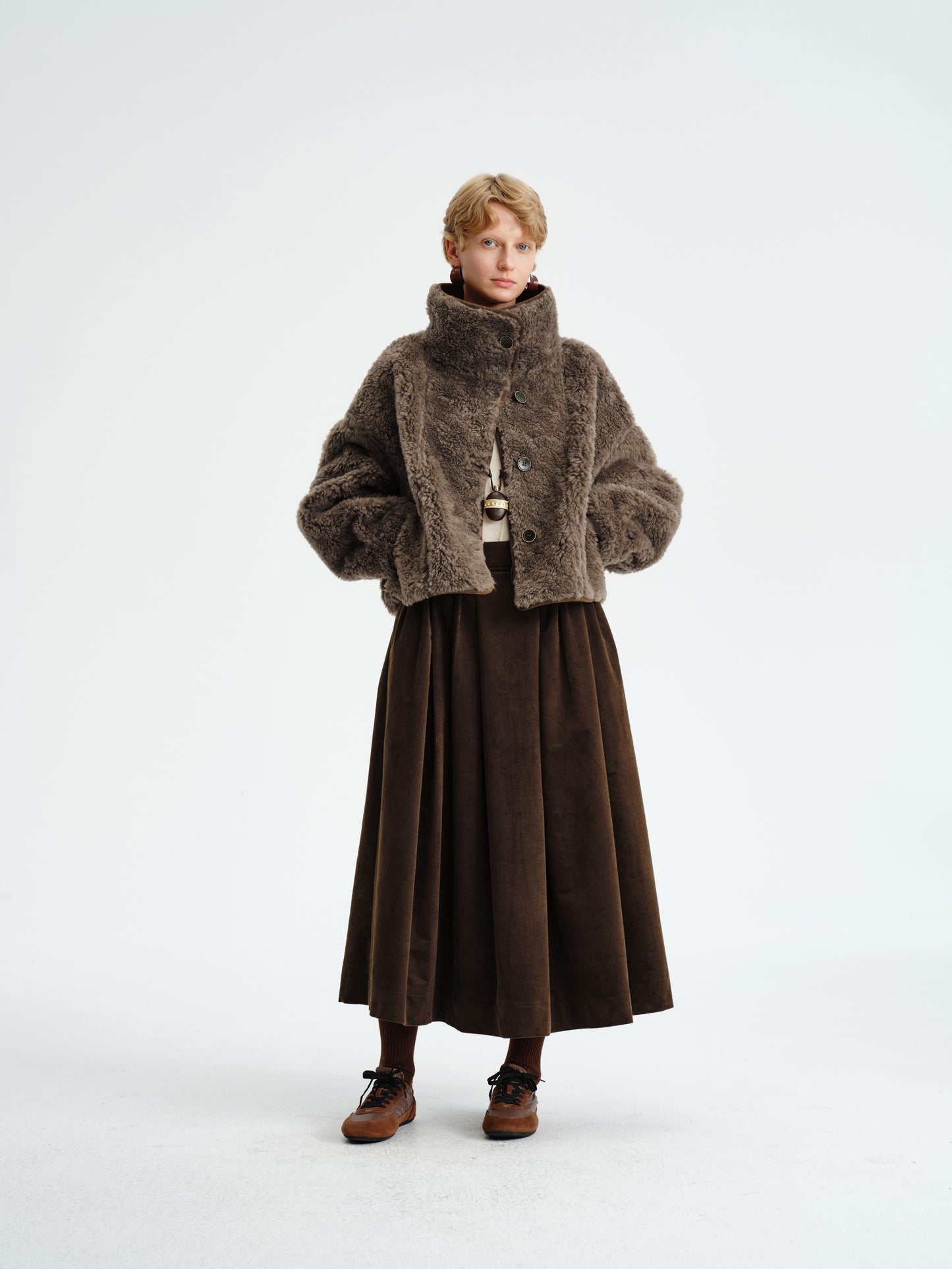 Aure Pleated Skirt