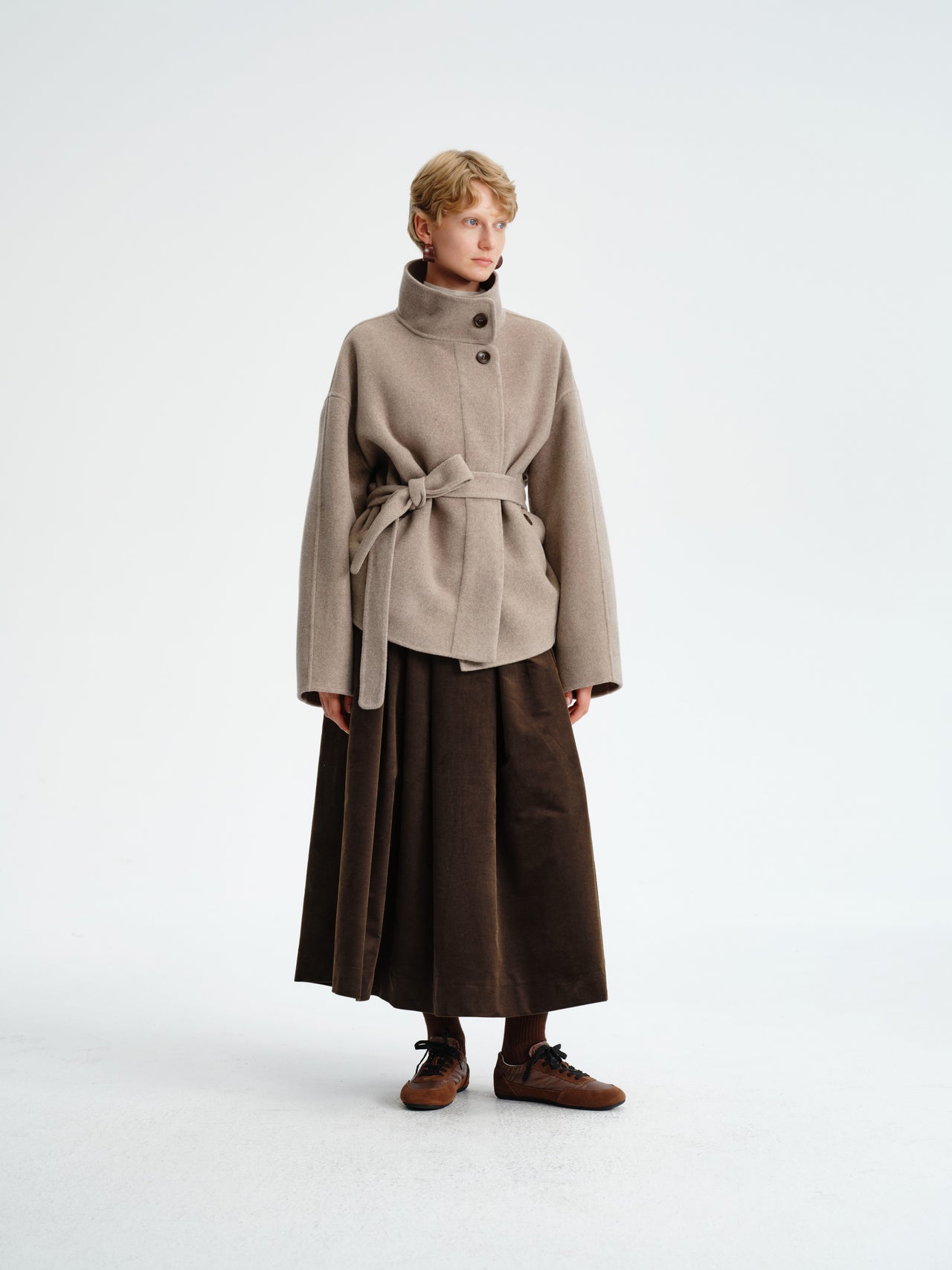Aure Pleated Skirt