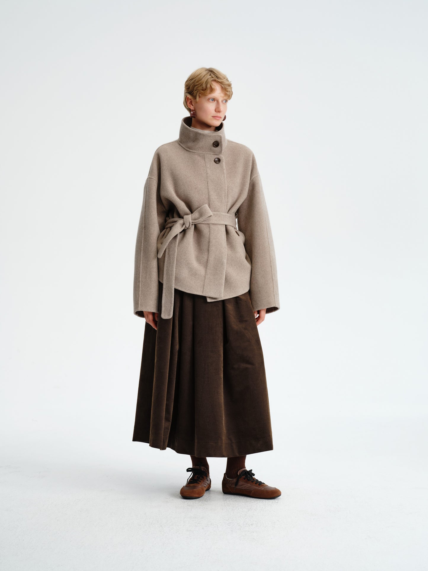 Aure Pleated Skirt