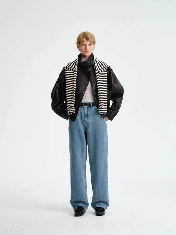 Vintage Straight-Leg Jeans