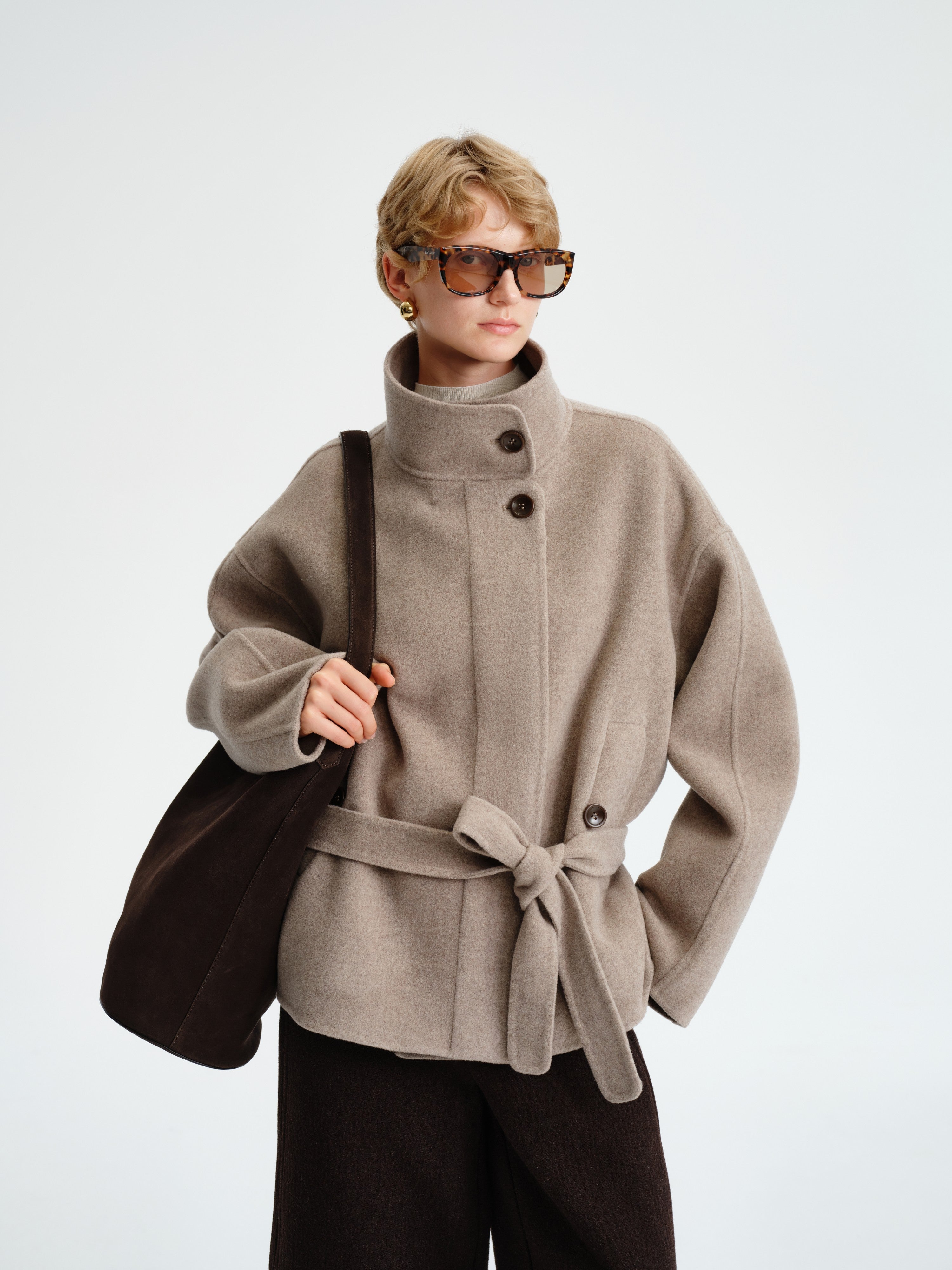 ジャケット・アウター andmary ange short coat andmary Ange short coat 【公式通販】