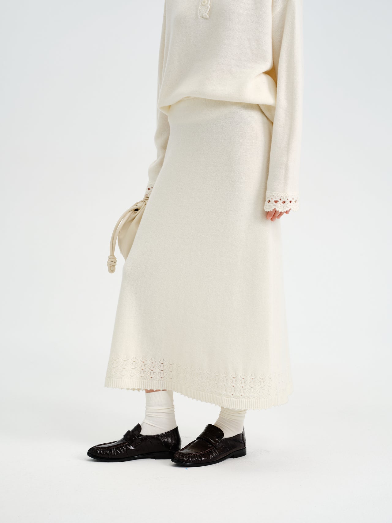 Aura Wool Skirt