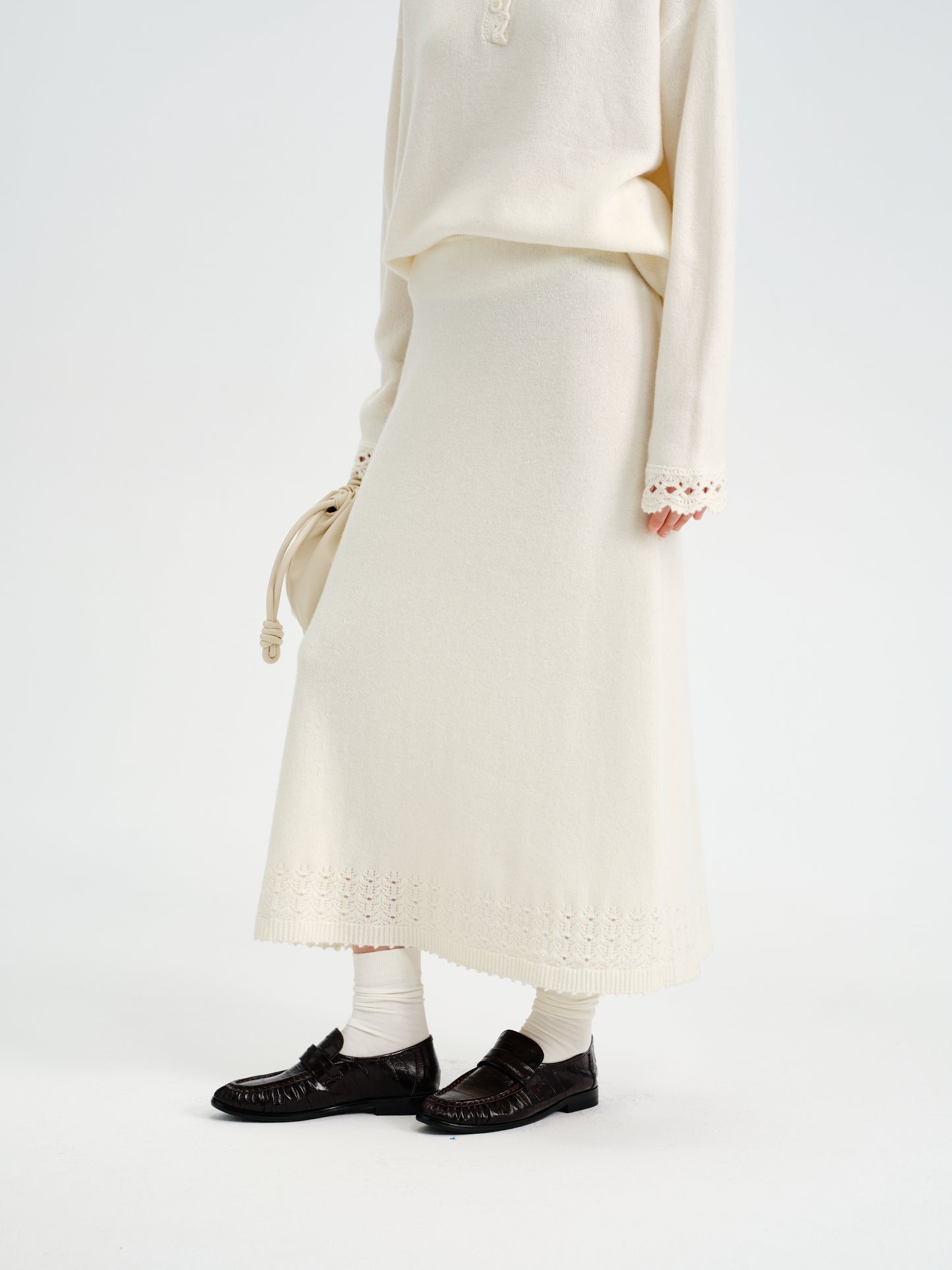 Aura Wool Skirt