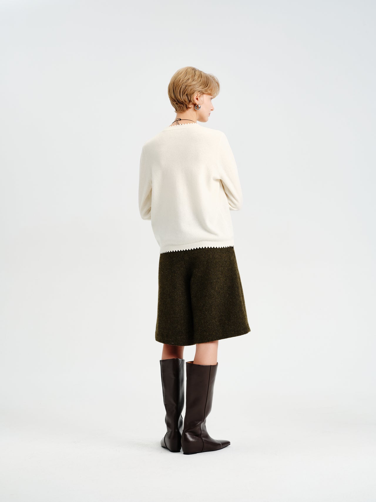 ome Houndstooth Trousers