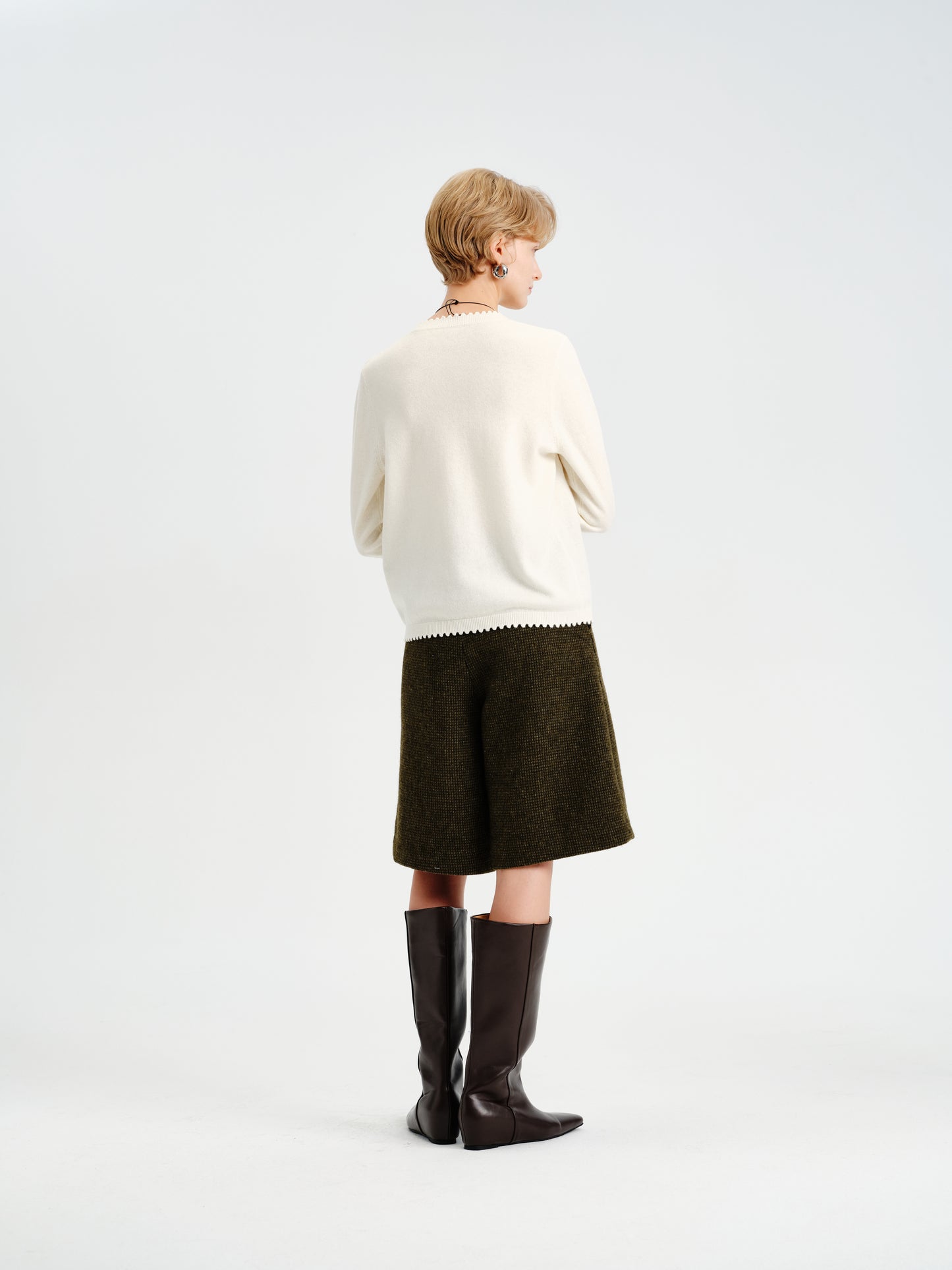 ome Houndstooth Trousers