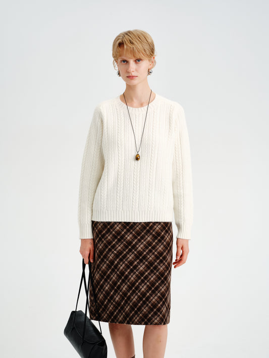 The Sculpted Cable Knit