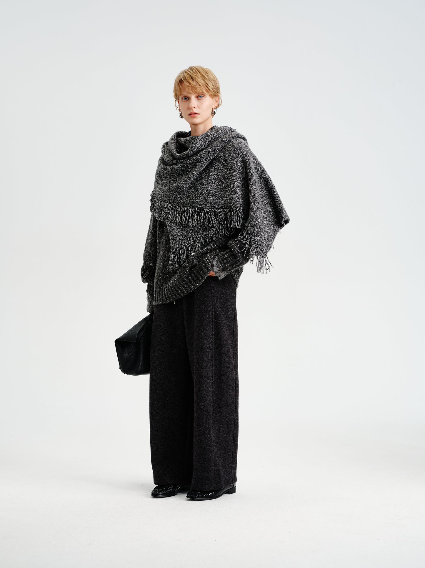 Vesper Fringed Shawl