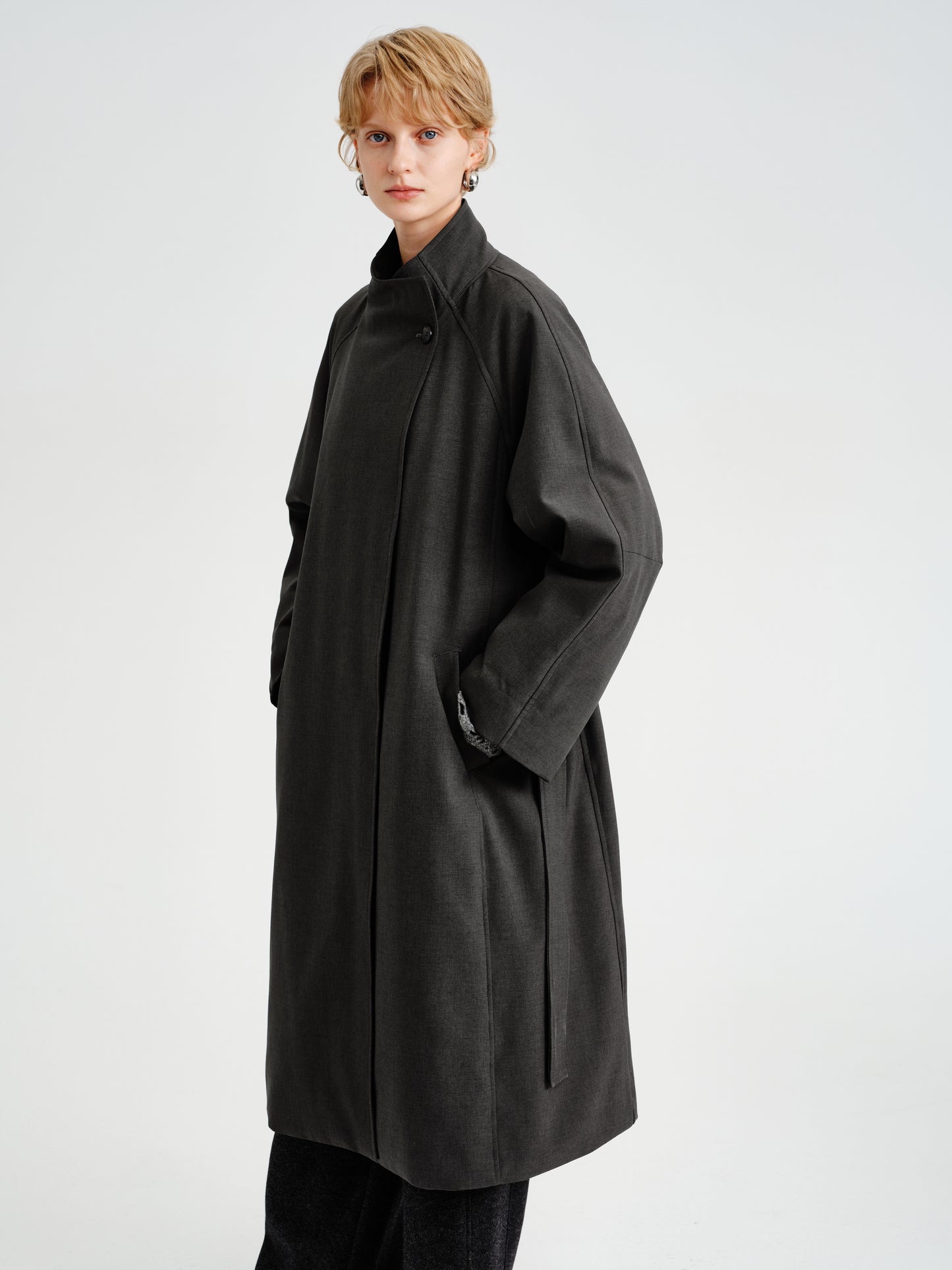 Still Down Trench Coat