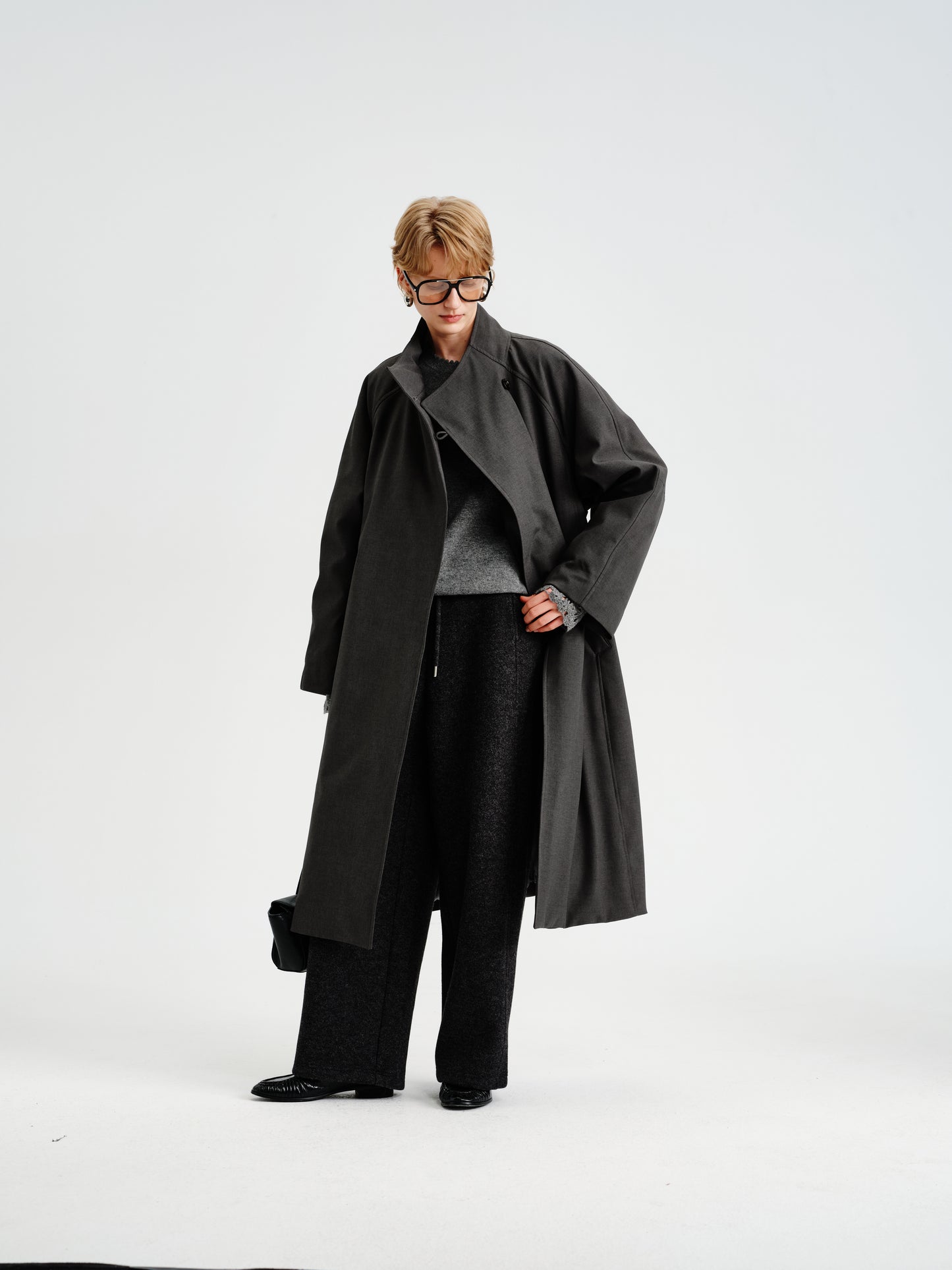 Still Down Trench Coat
