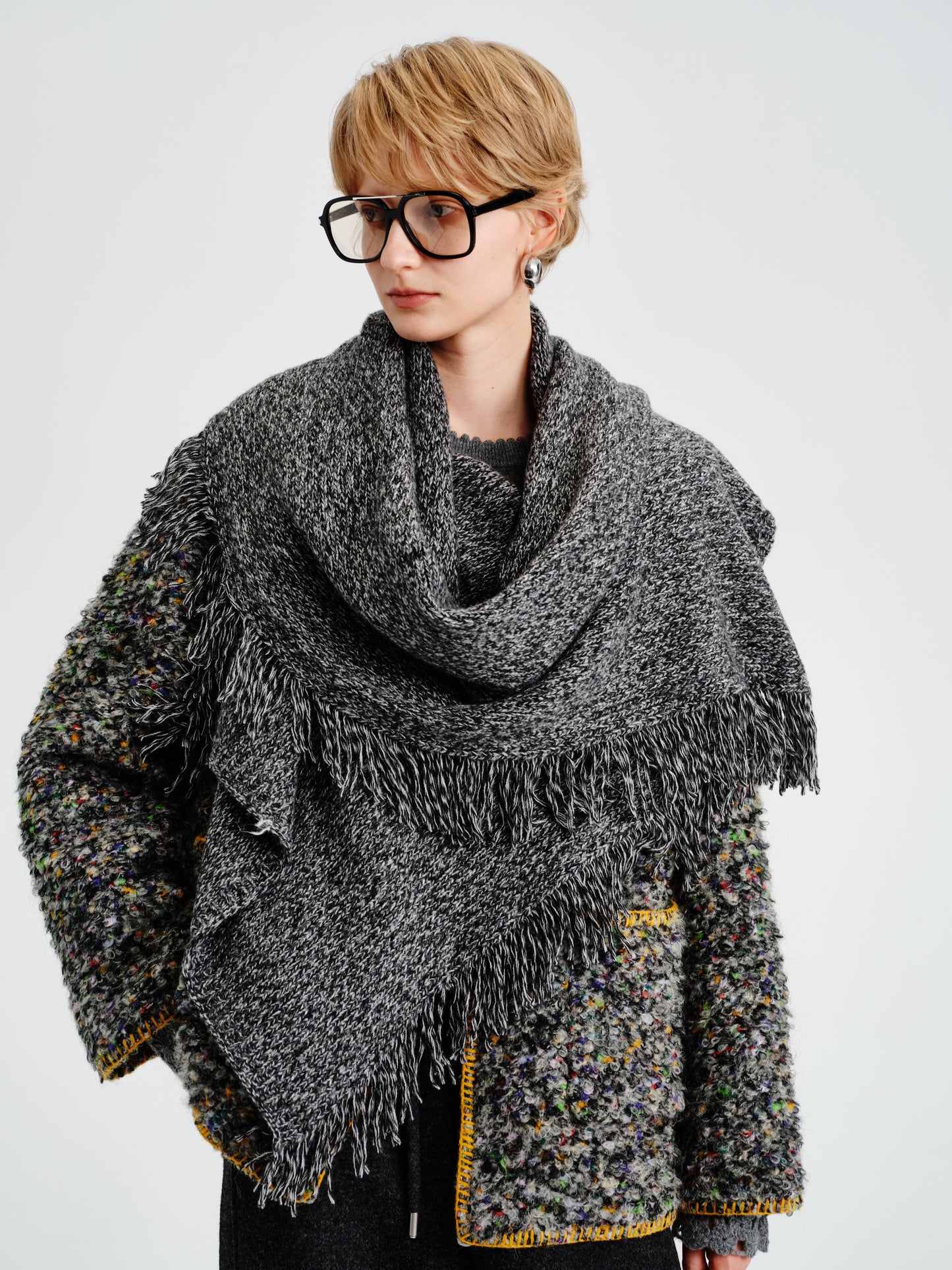 Vesper Fringed Shawl