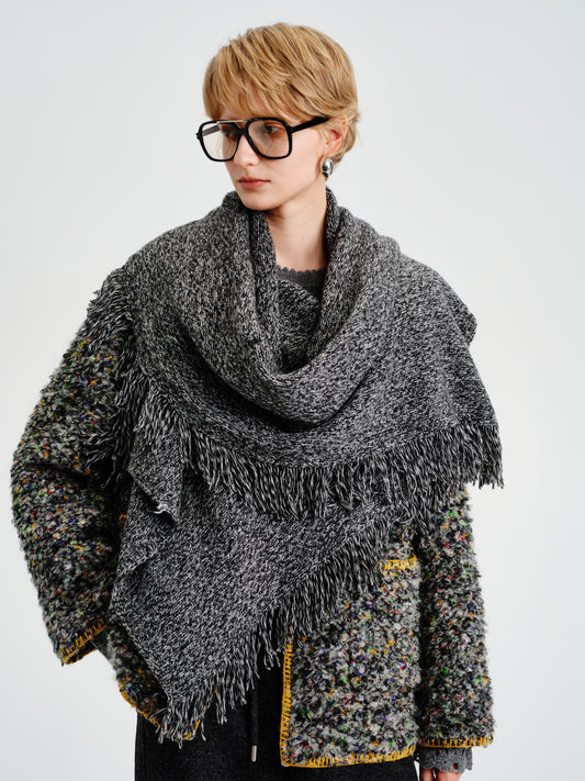 Misto Fringed Shawl