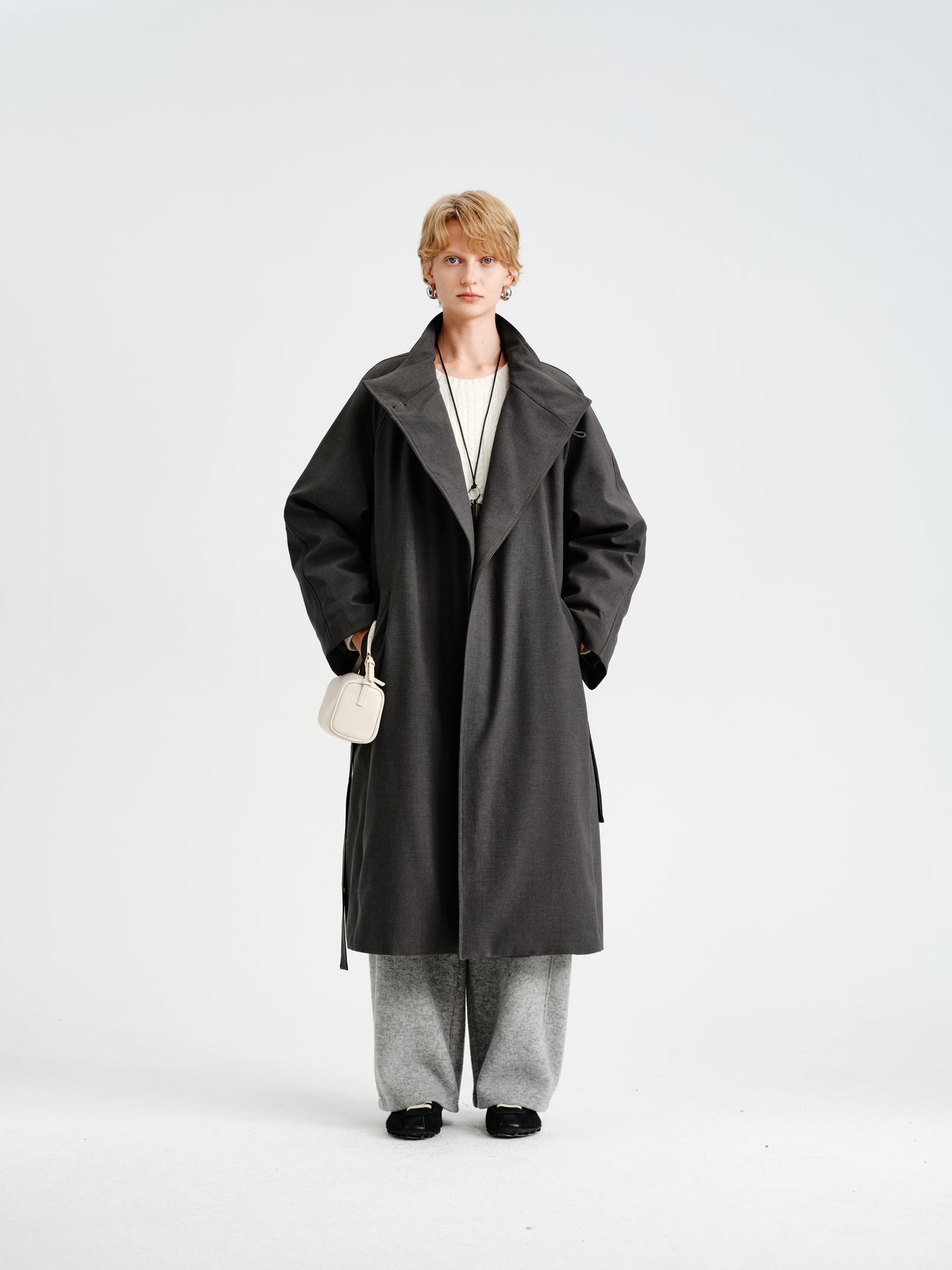 Still Down Trench Coat