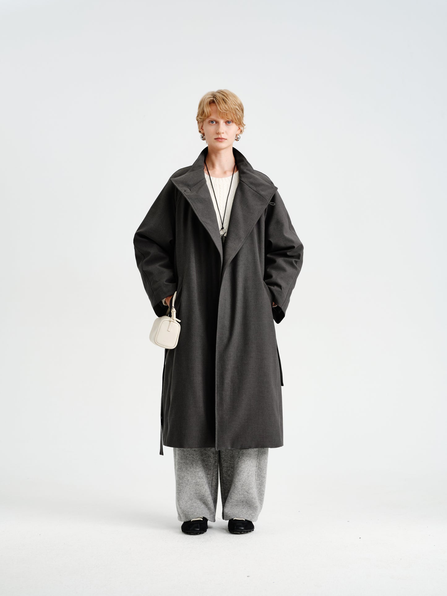 Still Down Trench Coat