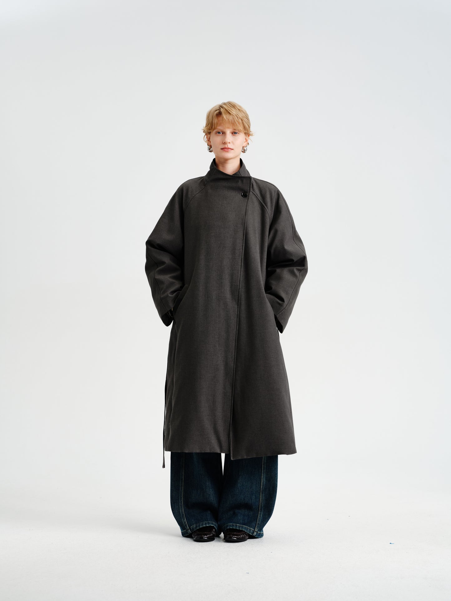 Still Down Trench Coat