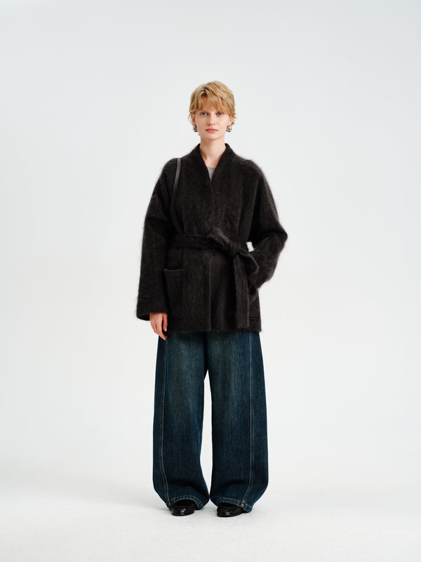 Cocoon Wide-Leg Denim