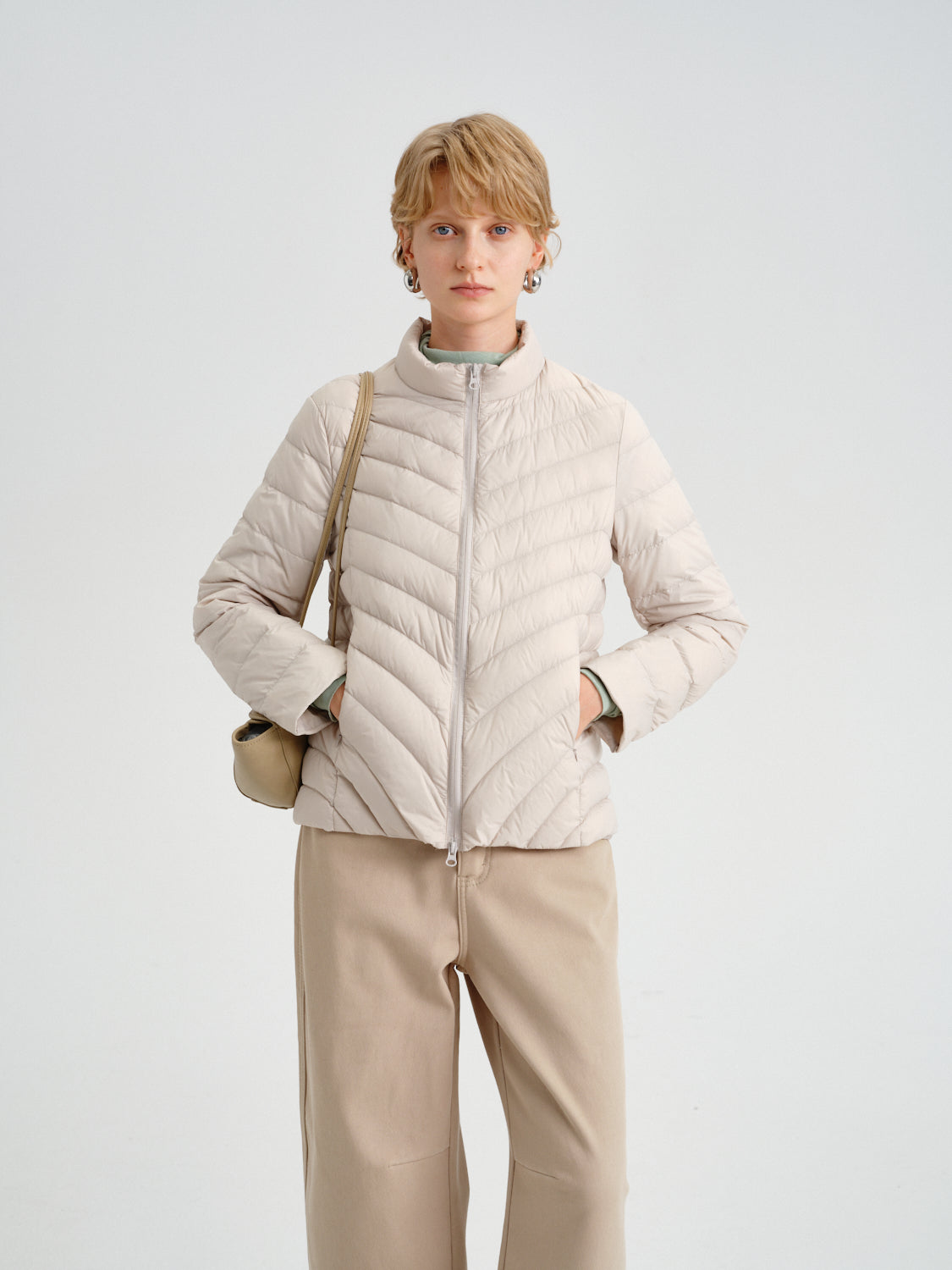 Chevron Down Jacket