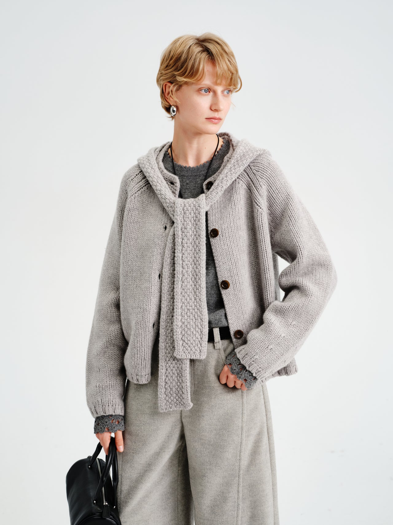 Fjord Scarf Cardigan
