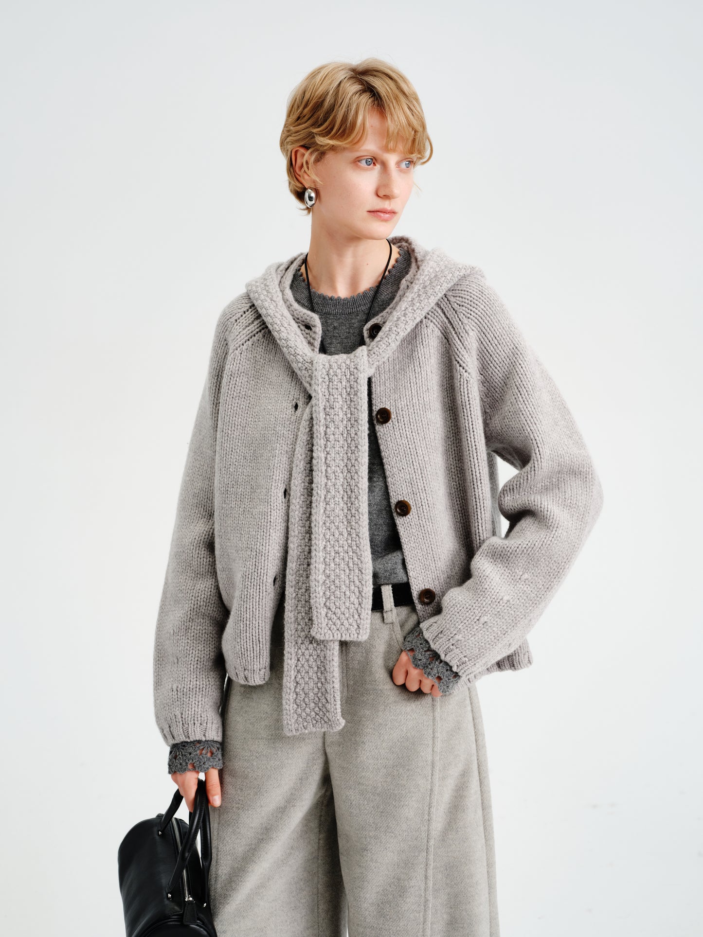 Fjord Scarf Cardigan