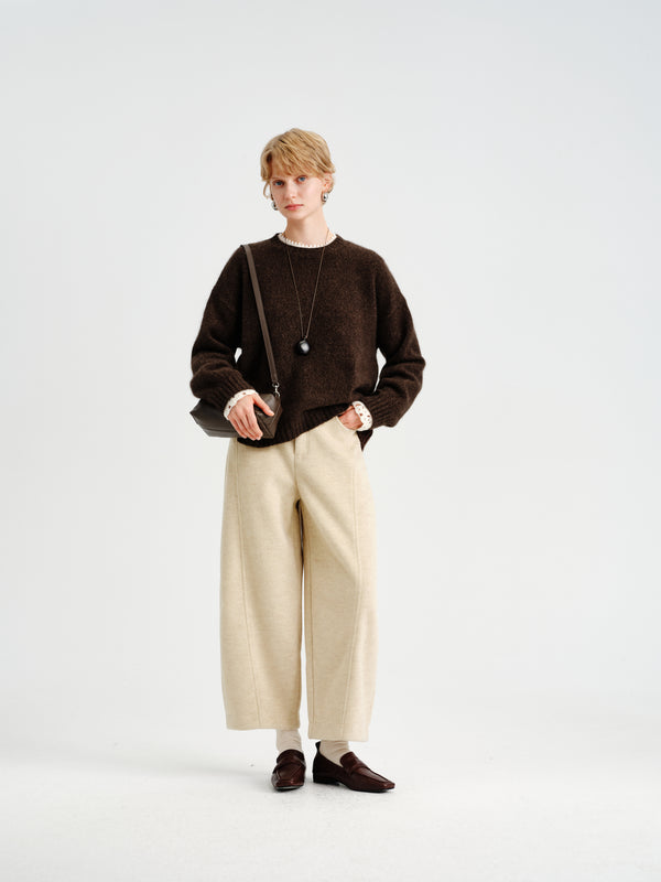 Quiet Raccoon Cashmere Crew