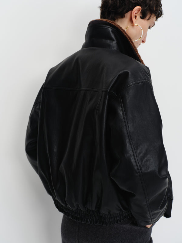 Axis PU-Leather Utility Jacket
