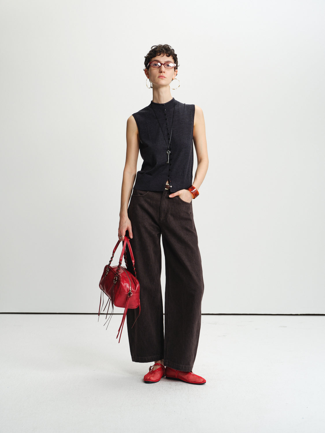 Serene Button Vest