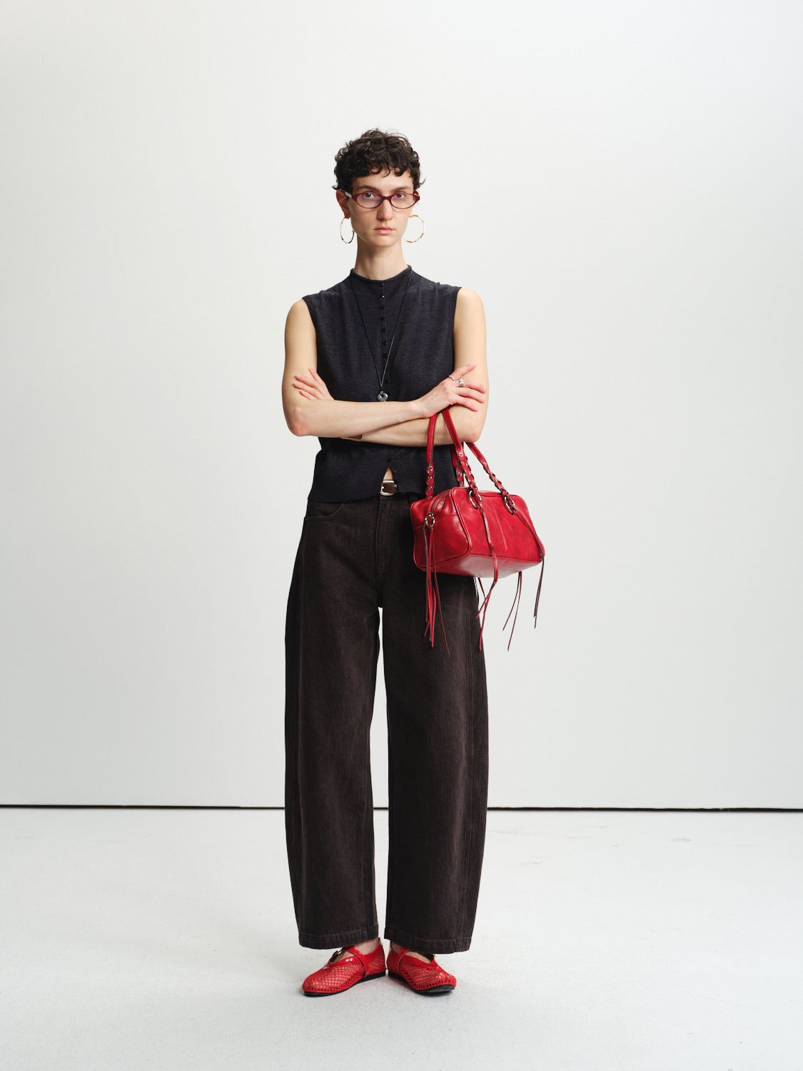 Softfall Denim Trousers