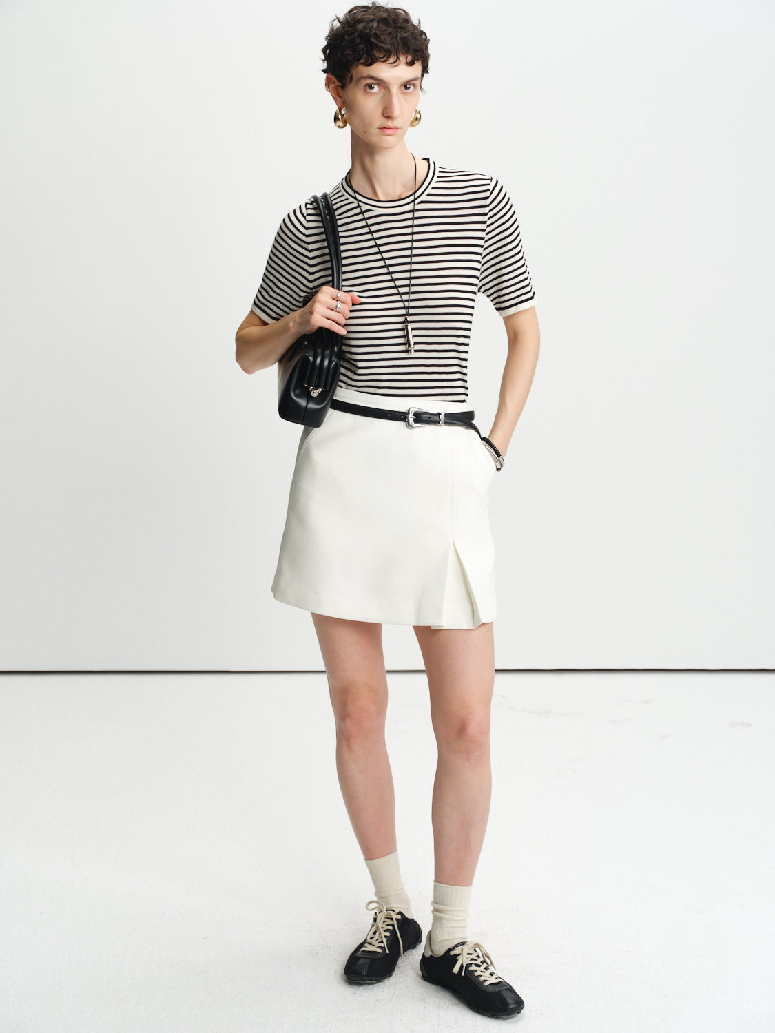 Sharp Pleat Mini