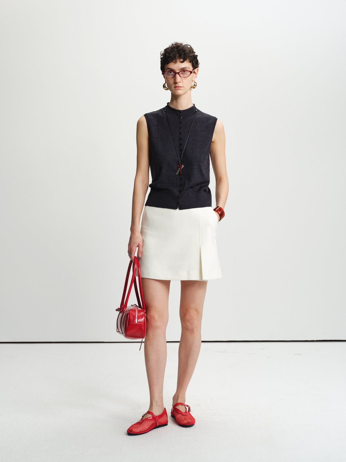 Serene Button Vest
