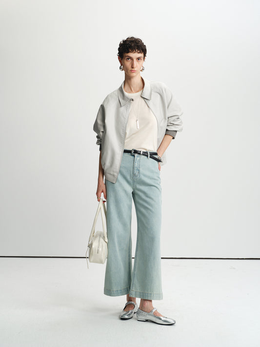 Archive Check Cotton Flight Jacket