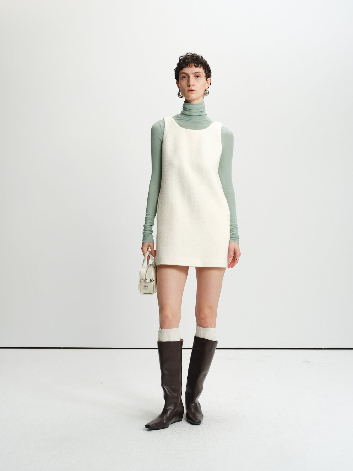 Loop Pinafore Dress