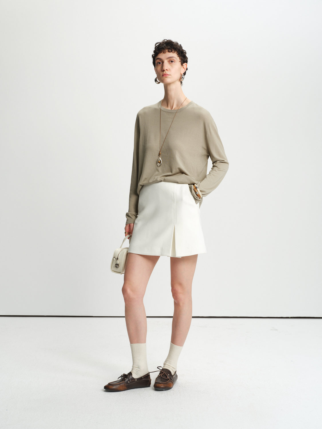 Sharp Pleat Mini