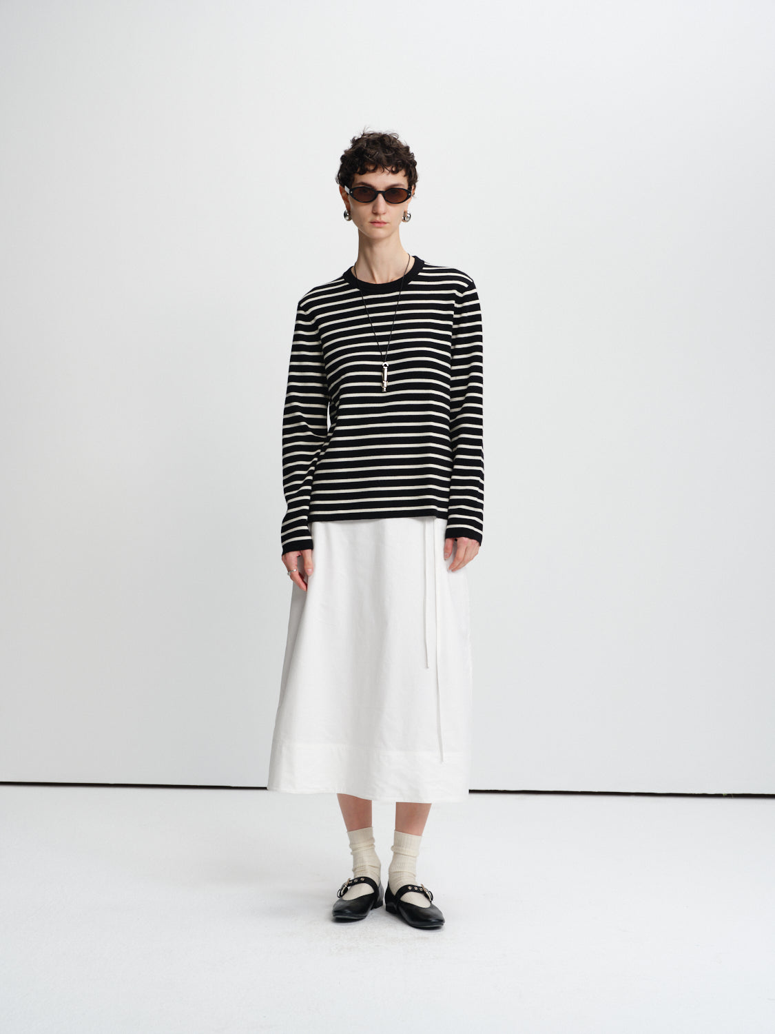 Linear Stripes Knit