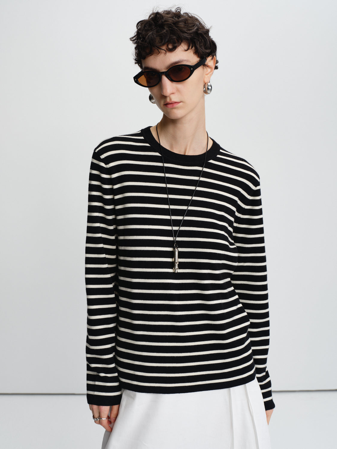 Linear Stripes Knit