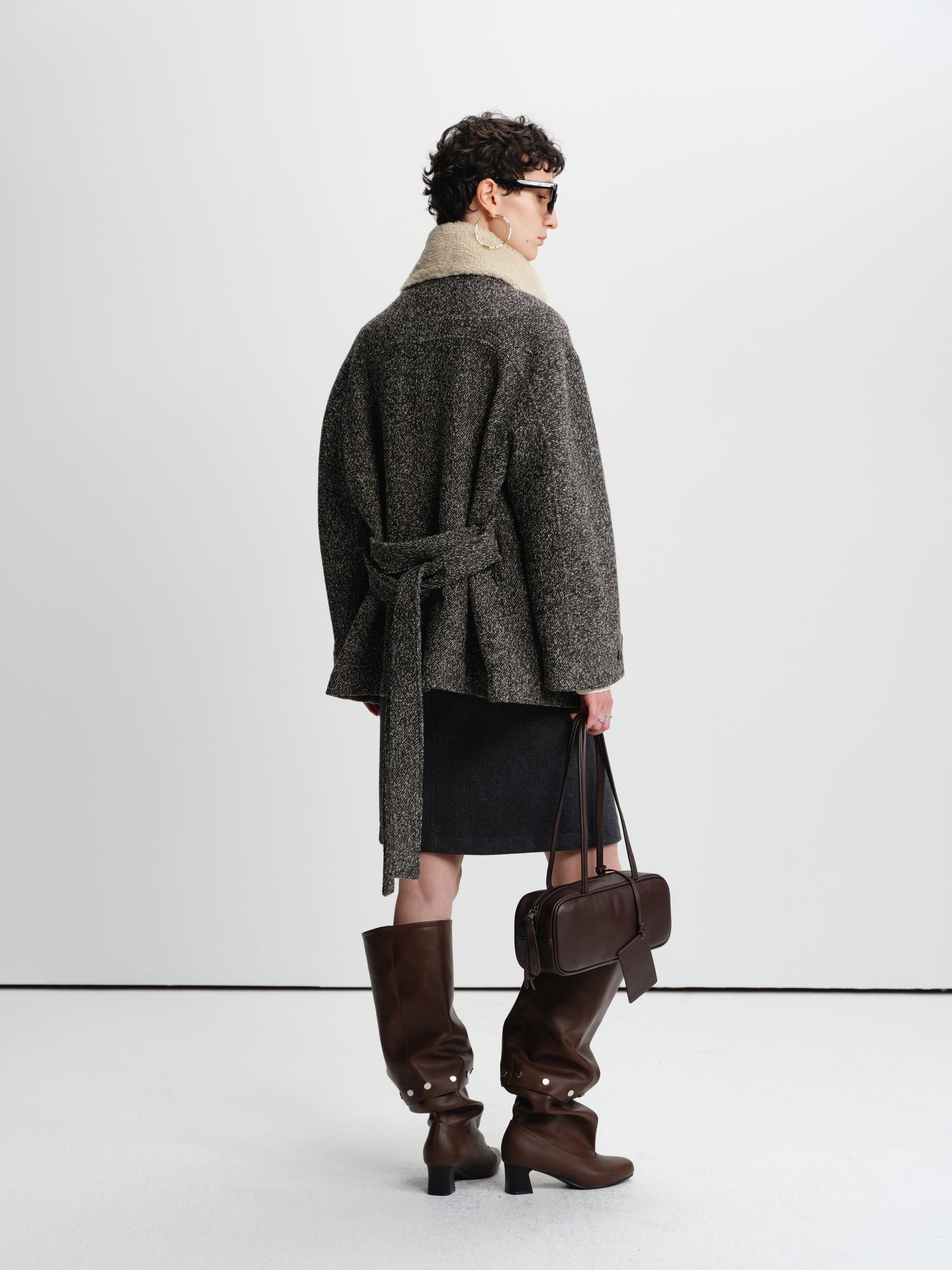 Orbit Top-Grain Bowling Bag