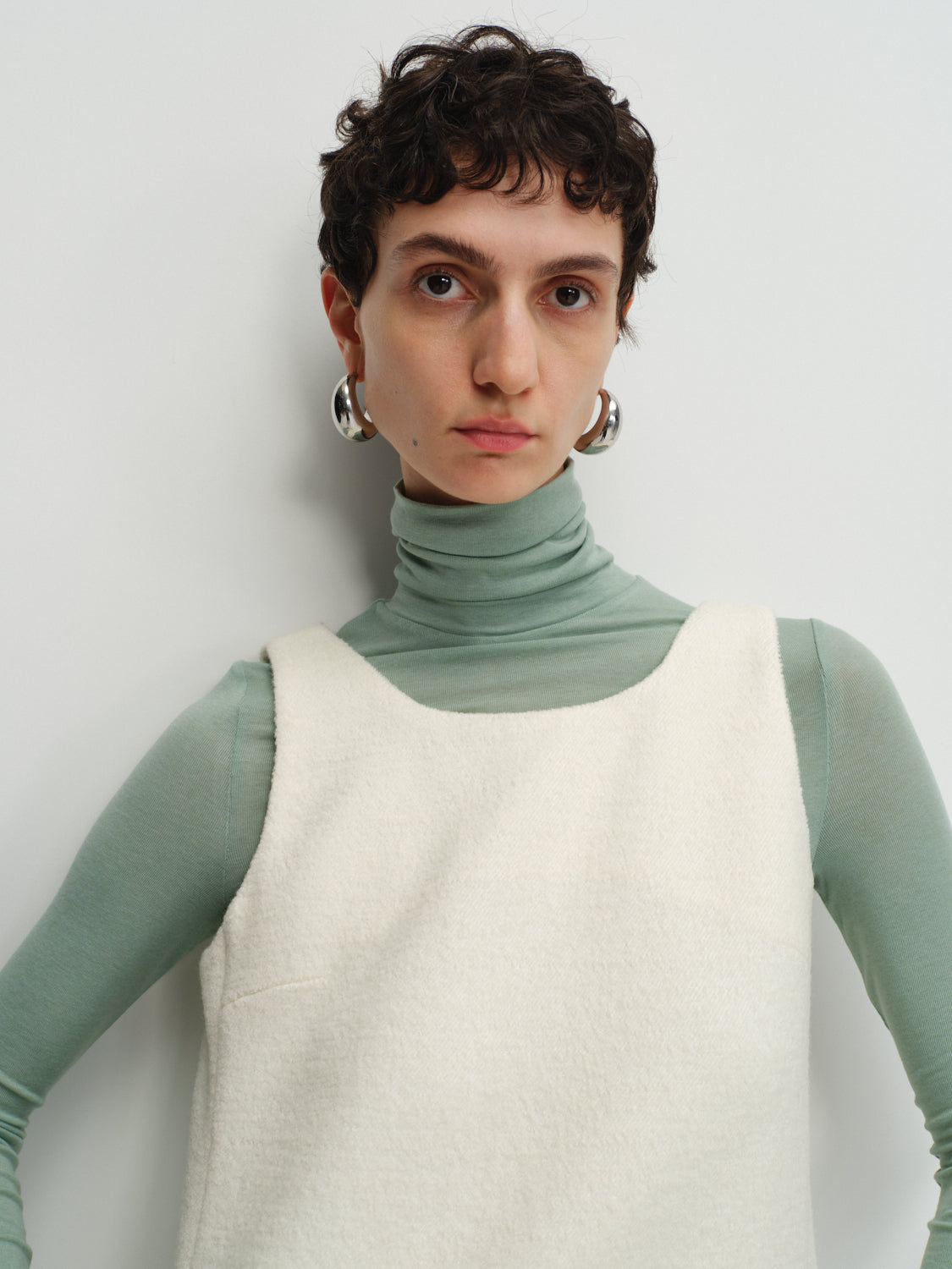 Loop Pinafore Dress