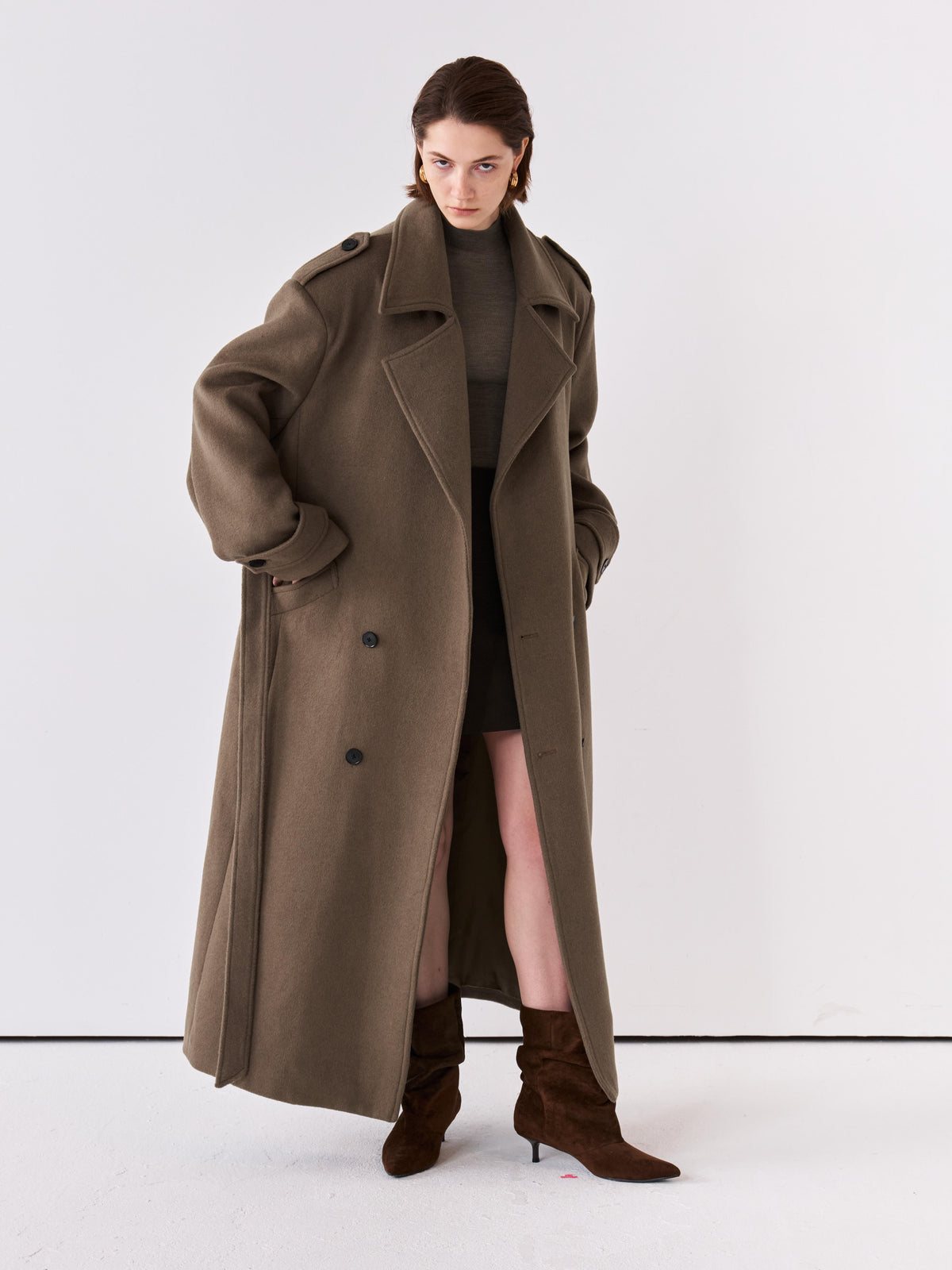 Vesper Belted Coat