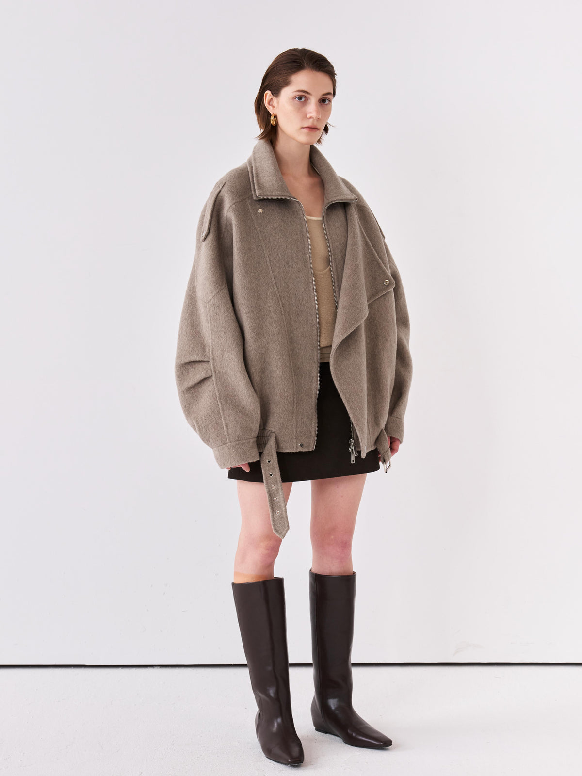Fold Wool Jacket
