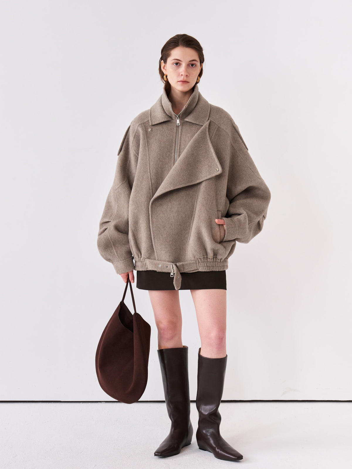Fold Wool Jacket