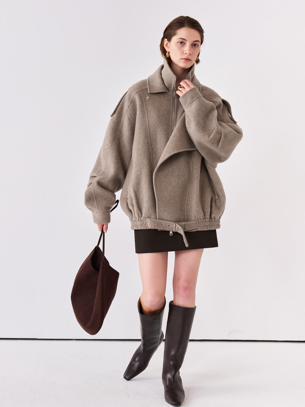 Fold Wool Jacket