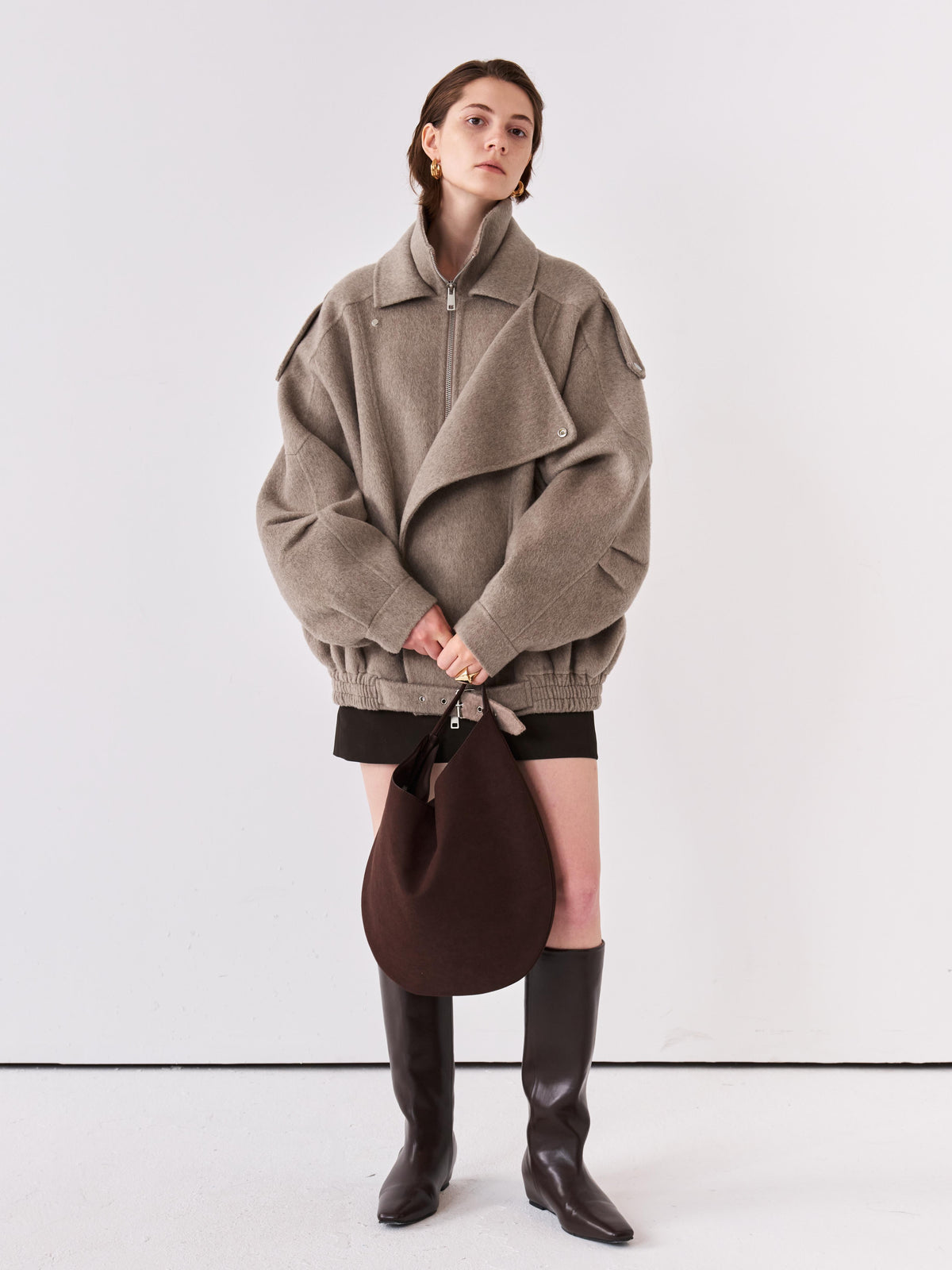 Fold Wool Jacket