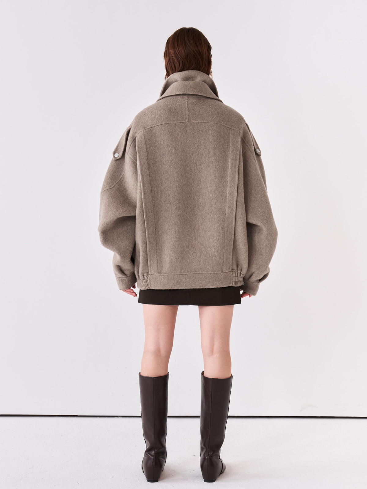 Fold Wool Jacket